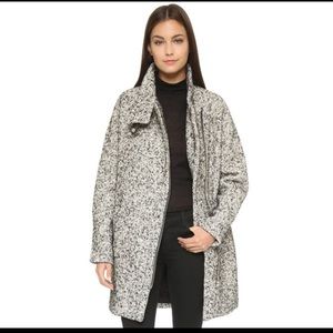 NWOT Madewell City Grid cost in tweed. Size 8